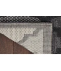 Nourison Easy Care Charcoal Black NES01 3 ft. X 5 ft. Rectangle Rug