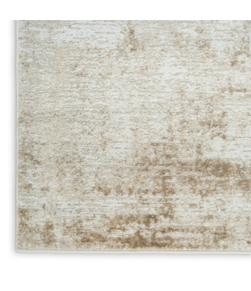 Nourison Dekor Ivory Taupe DEK07 7 ft. 10 in. X 9 ft. 10 in. Rect. Rug