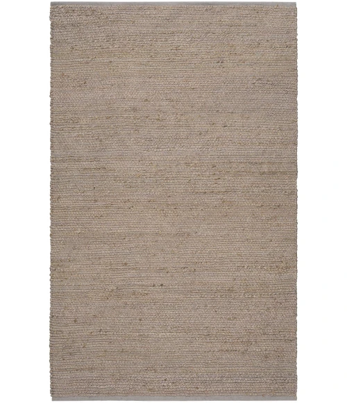 Nourison Natural Jute Grey NJT01 4 ft. X 6 ft. Rectangle Rug