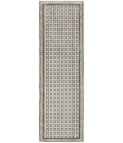 Nourison Home Nordic NRC03 Ivory Grey 2 ft. X 6 ft. Area Rug