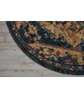 Nourison 2020 Round Area Rug NR206-Midnight