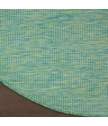 Nourison Positano Round Area Rug POS01-Blue/Green
