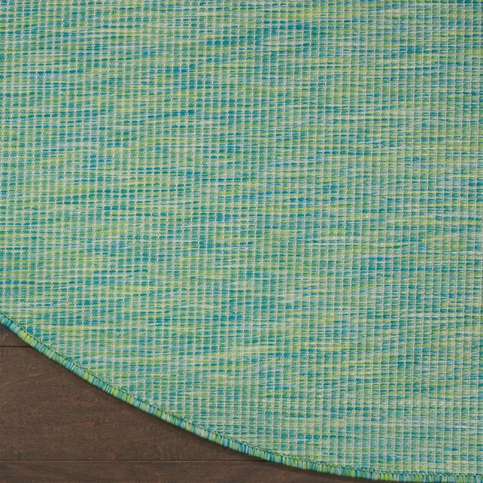 Nourison Positano Round Area Rug POS01-Blue/Green
