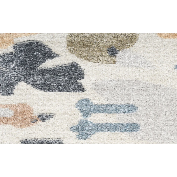 Nourison Astra Machine Washable Ivory ASW01 2 ft. 2 in. X 8 ft. Rectangle Rug