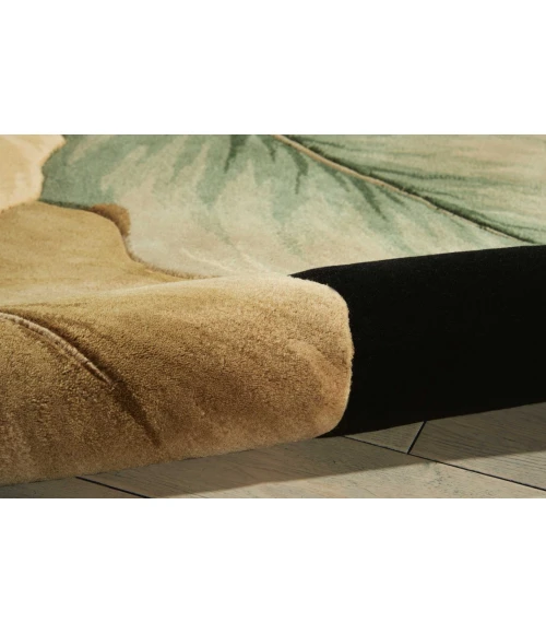 Nourison Tropics Area Rug TS08-Black