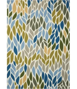 Nourison Home & Garden RS094 Multicolor 10 ft. X 13 ft. Area Rug