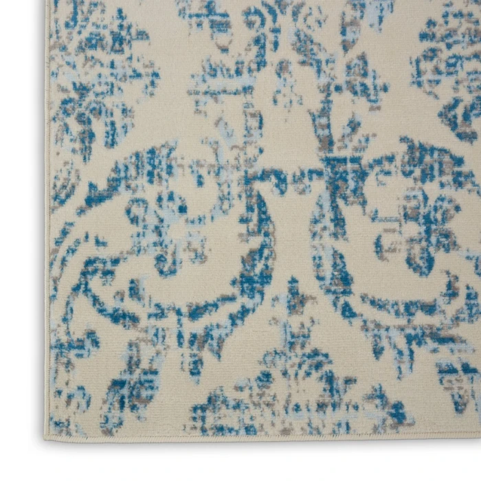 Nourison Jubilant Area Rug JUB09-Ivory Blue