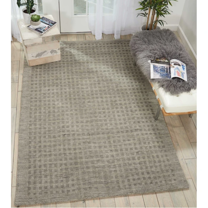 Nourison Marana Charcoal MNN01 4 ft. X 6 ft. Rect. Rug