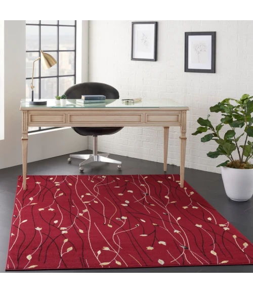 Nourison Grafix Area Rug GRF15-Red