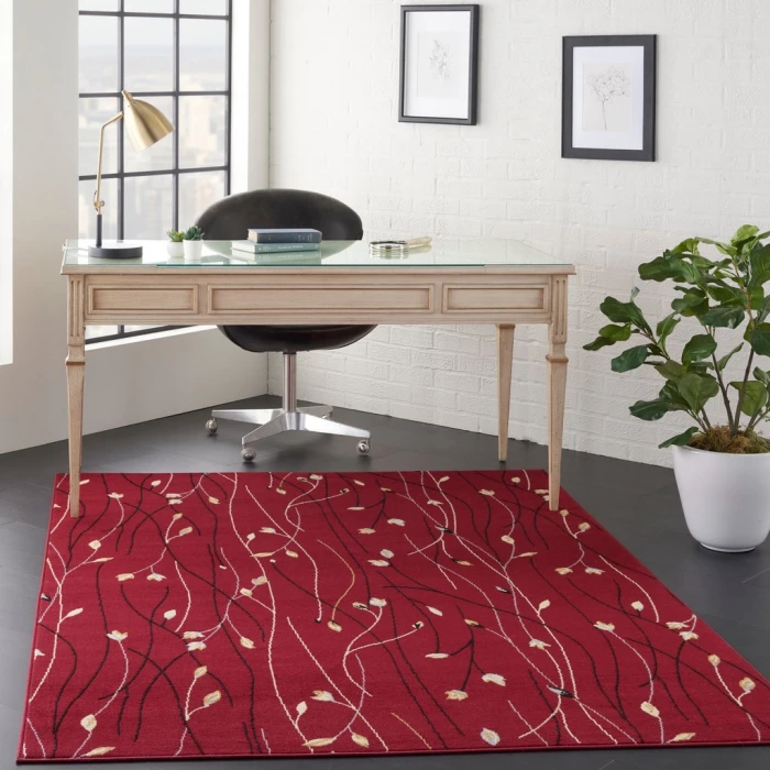 Nourison Grafix Area Rug GRF15-Red