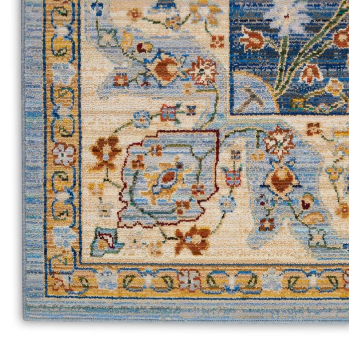 Nourison Majestic Area Rug MST03-Light Blue