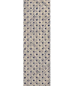 Nourison Home Deco Mod Navy 46358 2ft.3in. x 7ft.6in. Rect. Rug