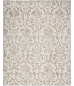 Nourison Home Jubilant JUB09 Ivory Beige 10 ft. X 14 ft. Area Rug