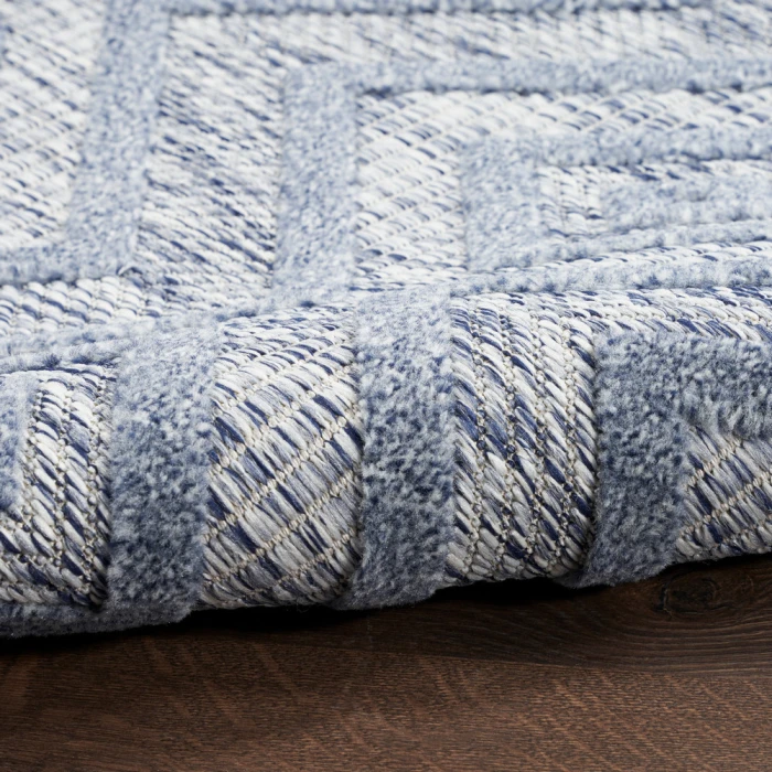 Nourison Versatile Area Rug NRV01 Denim Blue