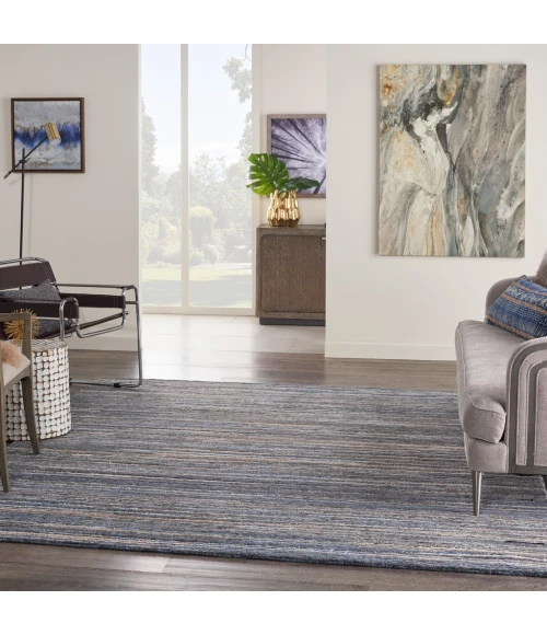 Nourison Plateau Area Rug PAE01-Blue