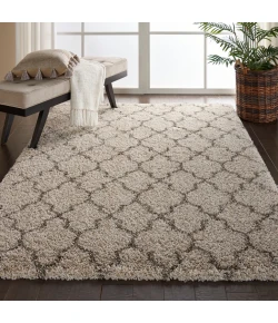 Nourison Home Amore AMOR2 Cream 3 ft. 11 in. X 5 ft. 11 in. Area Rug