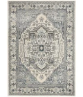 Nourison Quarry Ivory Navy QUA18 6 ft. X 9 ft. Rect. Rug