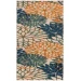 Nourison Home Aloha ALH05 Blue Green 2 ft. 3 in. X 8 ft. Area Rug