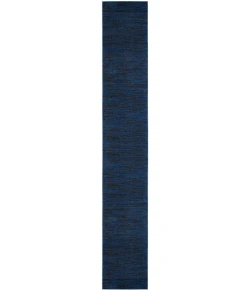 Nourison Home Nourison Essentials NRE01 Midnight Blue 2 ft. 2 in. X 20 ft. Area Rug