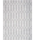 Nicole Curtis Machine Washable Series 1 Area Rug SR107 Ivory/Grey