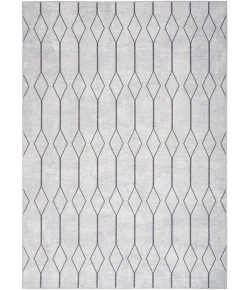 Nourison Home New Concept Washable - Sr107 Ivory Grey Area Rug 6 ft. X 9 ft. Rectangle