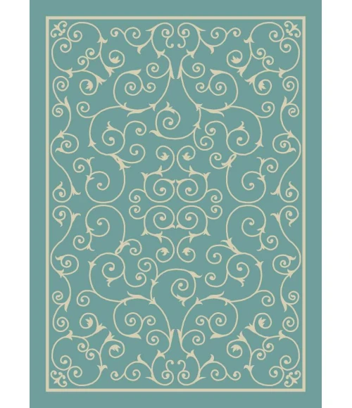 Nourison Home & Garden Area Rug RS019 Light Blue 10' x 13'