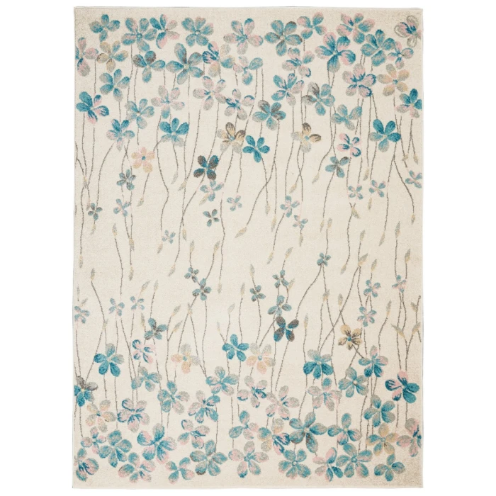 Nourison Tranquil Area Rug TRA04-Ivory