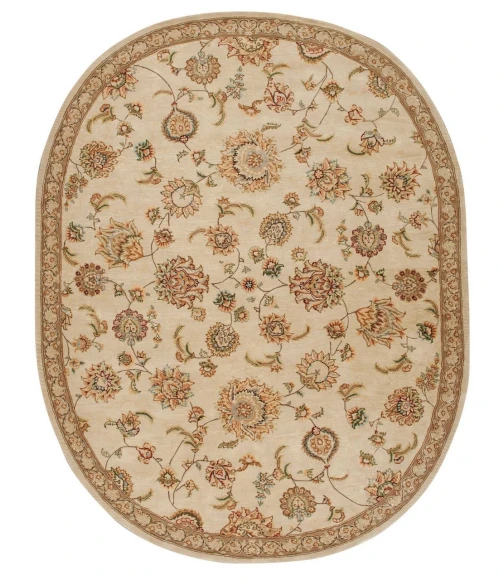 Nourison 2000 Oval Area Rug 2360-Beige