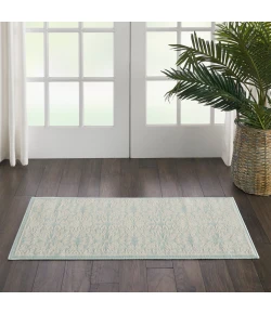 Nourison Home Jubilant JUB06 Ivory Green 2 ft. X 4 ft. Area Rug