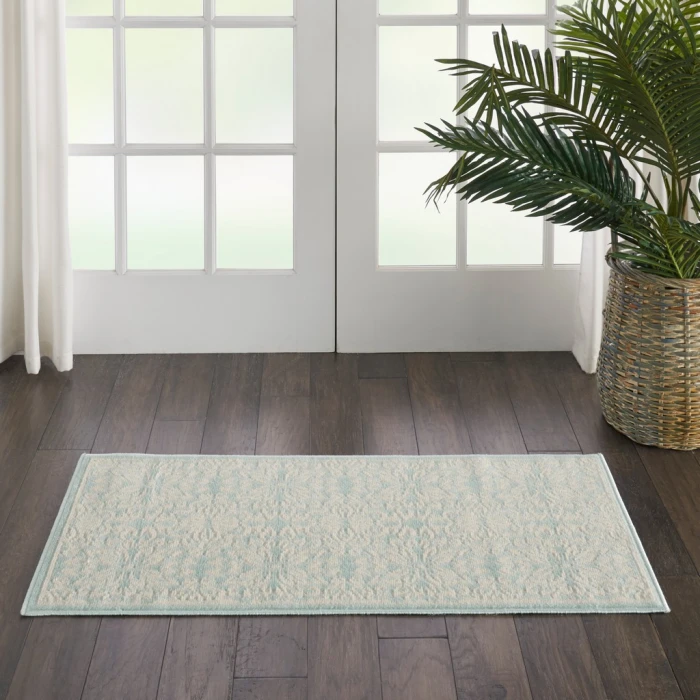 Nourison Jubilant Area Rug JUB06-Ivory/Green