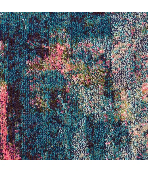 Nourison Celestial Area Rug CES09-Blue/Yellow