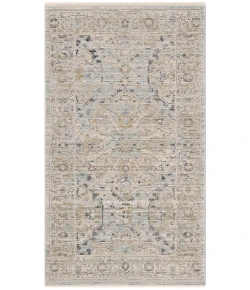 Nourison Home Lynx LNX07 Light Blue 2 ft. 6 in. X 4 ft. 6 in. Area Rug