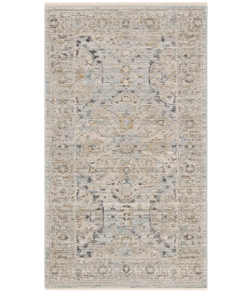 Nourison Lynx Light Blue LNX07 3 ft. X 5 ft. Rect. Rug