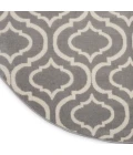Nourison Jubilant Round Area Rug JUB19-Grey