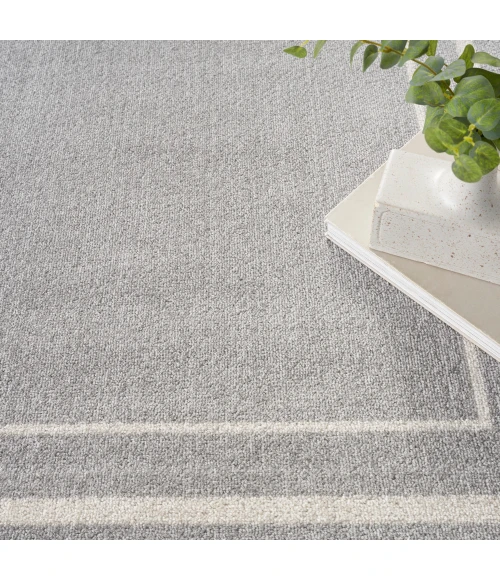 Nourison Nourison Essentials Area Rug NRE02 Grey/Ivory