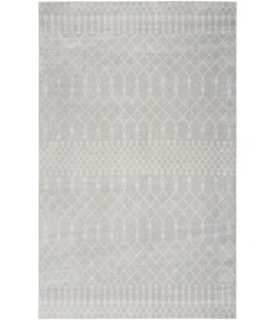 Nourison Home Astra Machine Washable ASW10 Grey 6 ft. X 9 ft. Area Rug