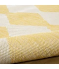 Nourison Positano Yellow POS04 4ft. x 6ft. Rect. Rug