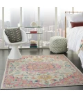 Nourison Passion Area Rug PSN25-Ivory/Pink