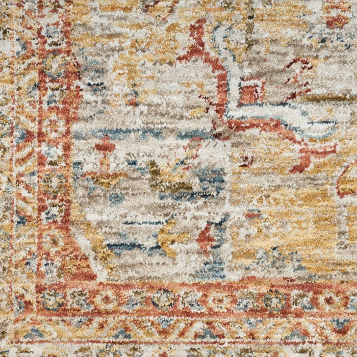 Nourison Sahar Ivory Rust SHR06 10 ft. Rect. Rug