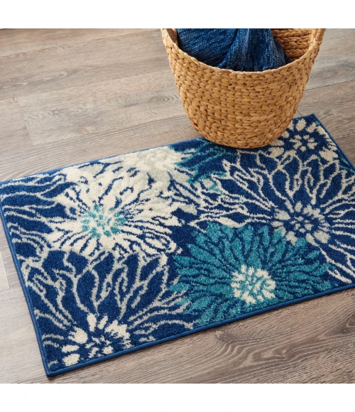 Nourison Passion Area Rug PSN17-Navy/Ivory