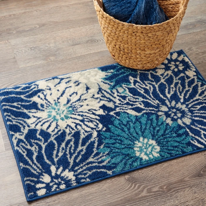 Nourison Passion Area Rug PSN17-Navy/Ivory
