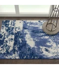 Nourison Twilight Area Rug TWI24 Blue/Ivory