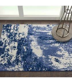Nourison Home Twilight TWI24 Blue Ivory 2 ft. X 3 ft. Area Rug