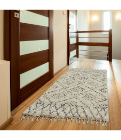 Nourison Home Native Art NTV12 Ivory/Charcoal 2 ft. 3 in. X 6 ft. Area Rug