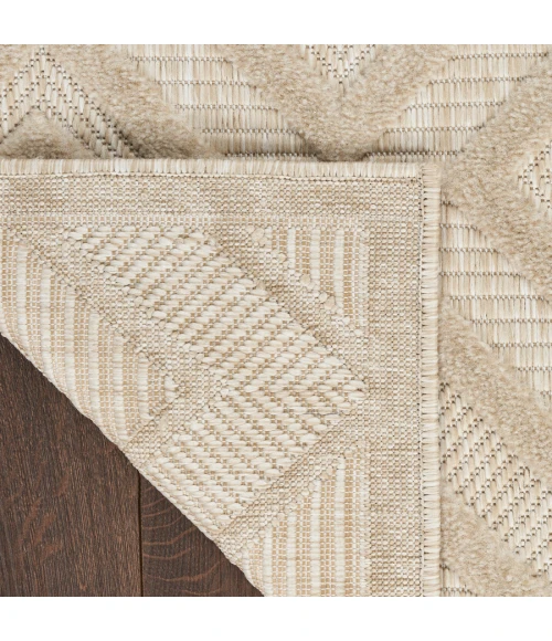 Nourison Home Versatile Cream NRV01 2 ft. 2 in. X 7 ft. 6 Rectangle Rug