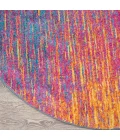 Nourison Passion Round Area Rug PSN09-Multicolor