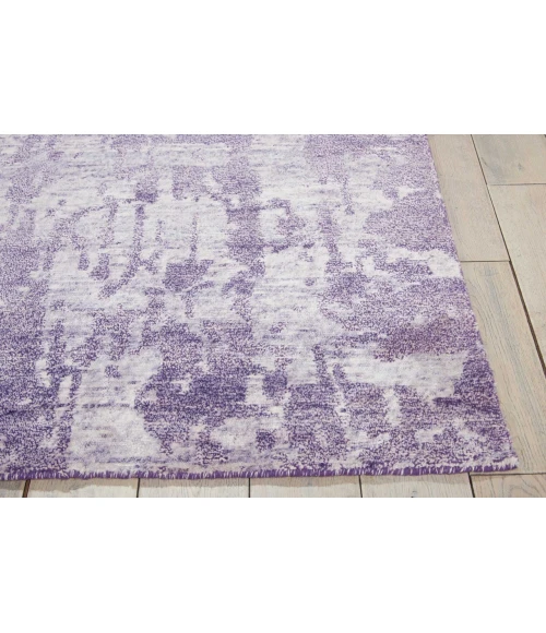 Nourison Home Silk Shadows Amethyst SHA10 5ft.6in. x 7ft.5in. Rect. Rug
