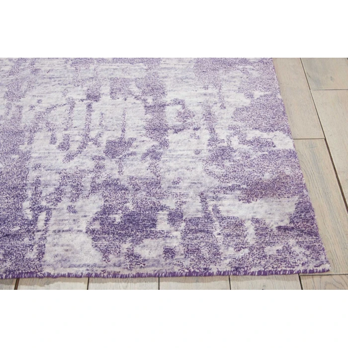 Nourison Home Silk Shadows Amethyst SHA10 5ft.6in. x 7ft.5in. Rect. Rug