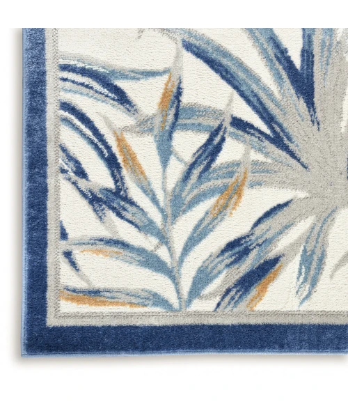 Nourison Seaside Area Rug SDS02 Ivory Blue