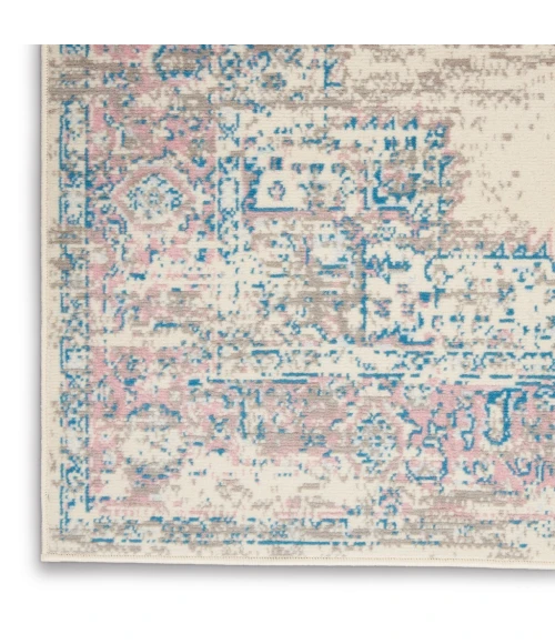 Nourison Grafix Area Rug GRF14-Ivory/Pink